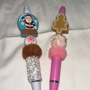 Festive Handmade Holiday Pen Set